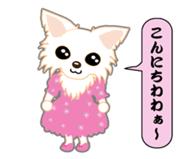 Chihuahua of Kansai dialect sticker #7011183