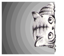 Cute Cat Club sticker #7011303