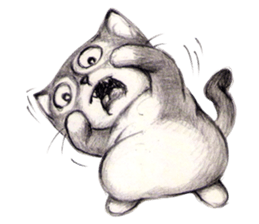 Cute Cat Club sticker #7011311