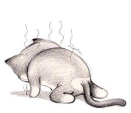 Cute Cat Club sticker #7011314