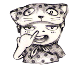 Cute Cat Club sticker #7011318