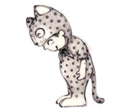 Cute Cat Club sticker #7011322