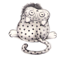 Cute Cat Club sticker #7011325