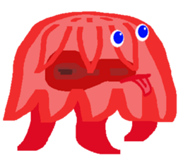 Jellyfish friends sticker #7011381