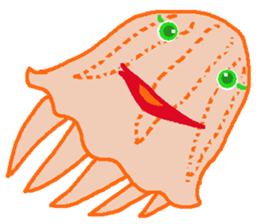 Jellyfish friends sticker #7011382