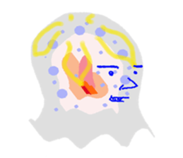 Jellyfish friends sticker #7011387