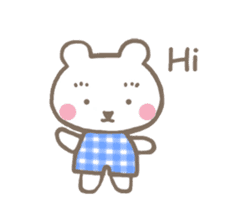 Pinky of rabbit & friends (English) sticker #7011888
