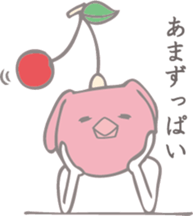 Sweetie birdie rabbit 3 sticker #7012094