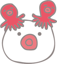 Sweetie birdie rabbit 3 sticker #7012124