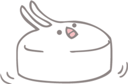 Sweetie birdie rabbit 3 sticker #7012127