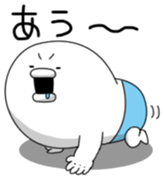 yarukinashio baby ver sticker #7012599