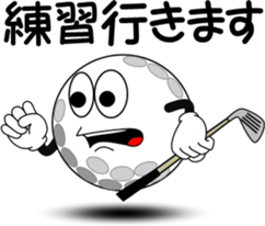 Golf of meeting sticker #7012659