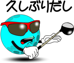 Golf of meeting sticker #7012684