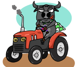 Super buffalo sticker #7012790