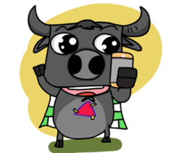 Super buffalo sticker #7012801
