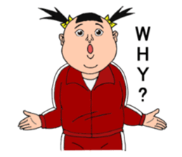 playful mitchan sticker #7013421