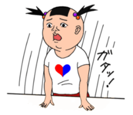 playful mitchan sticker #7013425