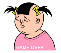 playful mitchan sticker #7013429