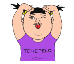 playful mitchan sticker #7013430