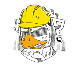 Architect Duck sticker #7013881