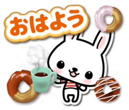 Bunny 3D Sticker 2 sticker #7014180