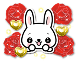 Bunny 3D Sticker 2 sticker #7014185