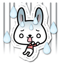 Bunny 3D Sticker 2 sticker #7014189