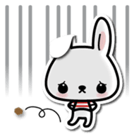 Bunny 3D Sticker 2 sticker #7014191