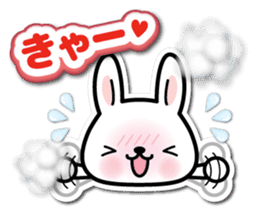 Bunny 3D Sticker 2 sticker #7014206