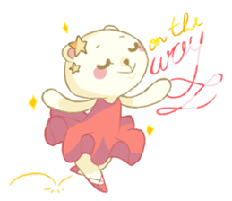 Polarina - Ballerina Bear sticker #7014374