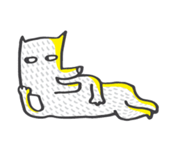 M the dog and yellow light sticker #7014630