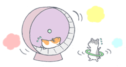 Cute Animals Say "Hi" sticker #7014857