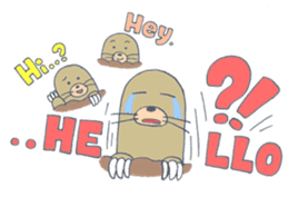 Cute Animals Say "Hi" sticker #7014868