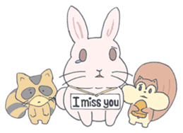 Cute Animals Say "Hi" sticker #7014886
