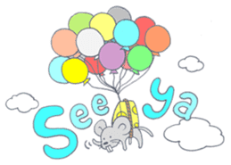 Cute Animals Say "Hi" sticker #7014887