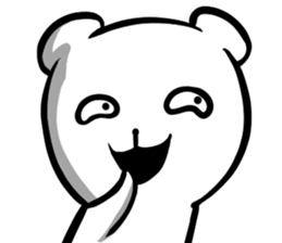 A forty face Bear sticker #7015170