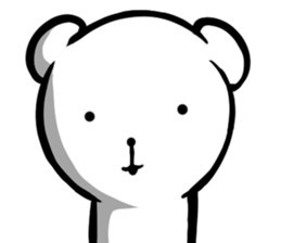 A forty face Bear sticker #7015172