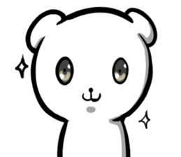 A forty face Bear sticker #7015173