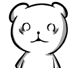 A forty face Bear sticker #7015177