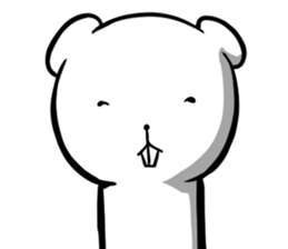 A forty face Bear sticker #7015188