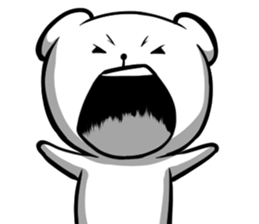 A forty face Bear sticker #7015204