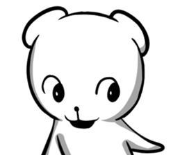 A forty face Bear sticker #7015206