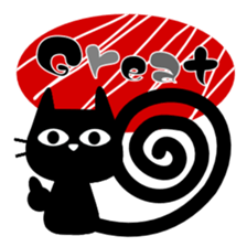 Girls chic cat stickers. sticker #7015777