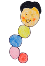 pompon caterpillar sticker #7015951