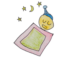 pompon caterpillar sticker #7015960
