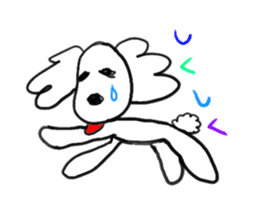 Toy Poodle Hana-chan sticker #7015973