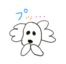 Toy Poodle Hana-chan sticker #7015983
