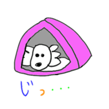 Toy Poodle Hana-chan sticker #7016002