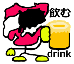 Big head deformation sticker #7016344