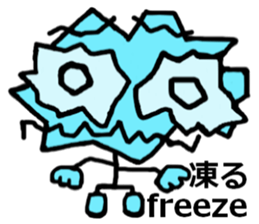 Big head deformation sticker #7016353